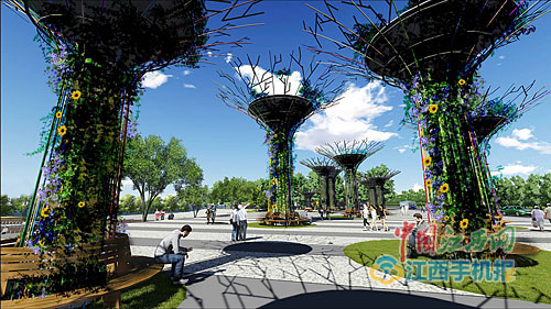 花博園大概模樣已經出來了 明年4月正式開園