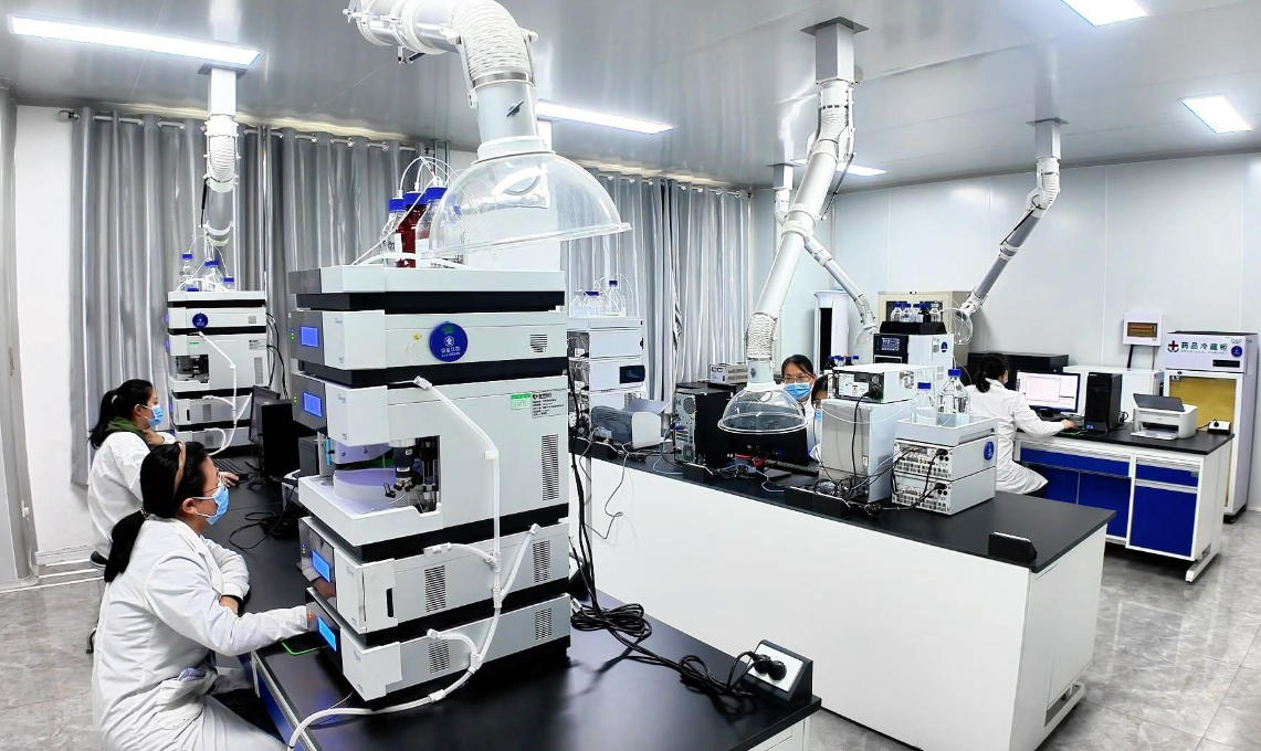 鑫煜制藥檢驗(yàn)中心。受訪企業(yè)供圖