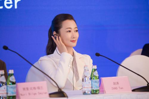 金爵獎評委趙濤期待女性導(dǎo)演作品。主辦方供圖