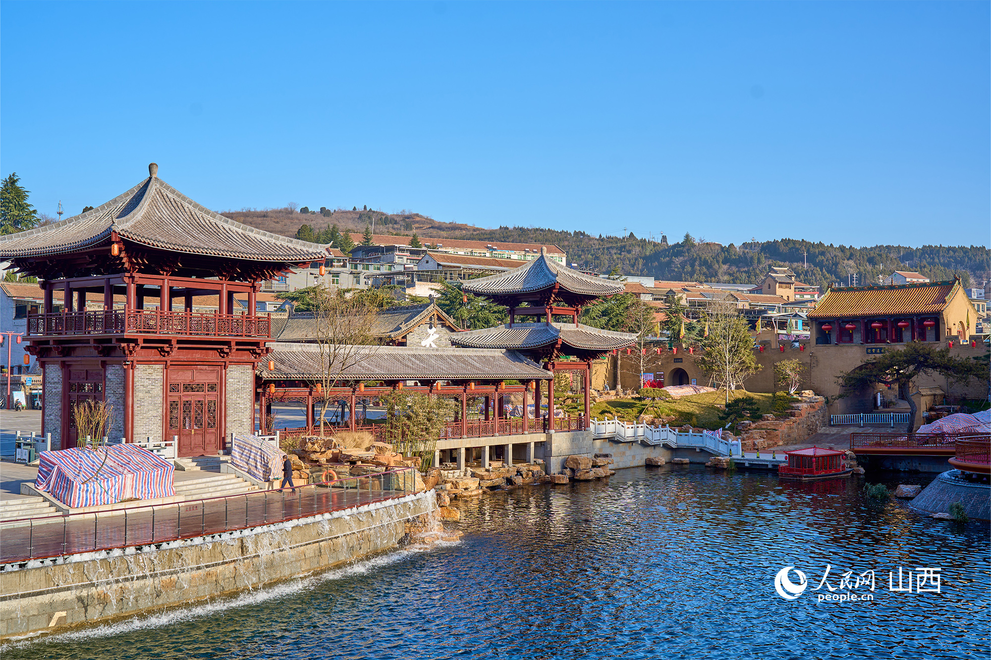 冬日里的山西省晉城市陽城縣白巷里。人民網(wǎng) 張超寧攝